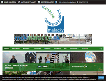 Tablet Screenshot of mckmalacky.sk